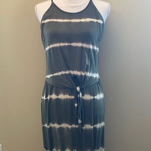 Tie dye maxi dress